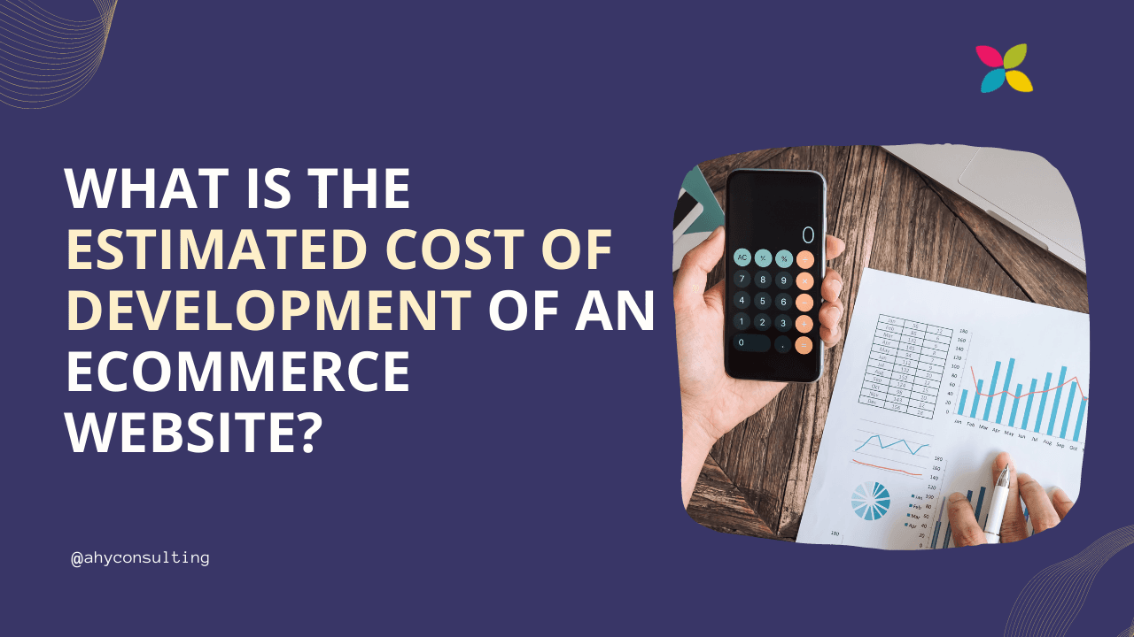 What is the estimated cost of development of a custom eCommerce website in 2023?